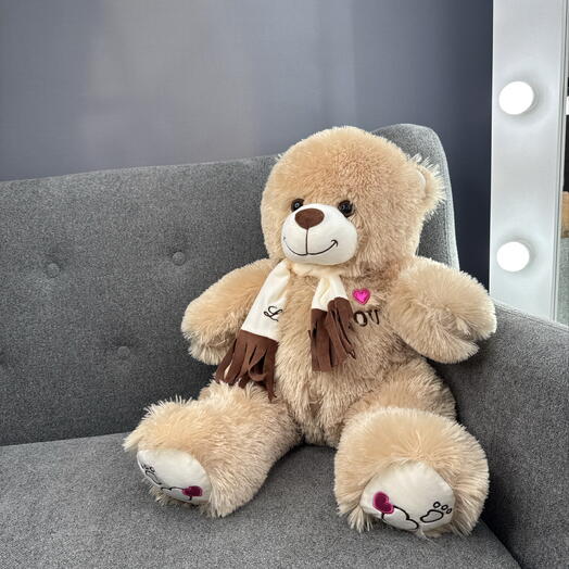 Мягкая игрушка «Бурый медвежонок🐻» I💗YOU