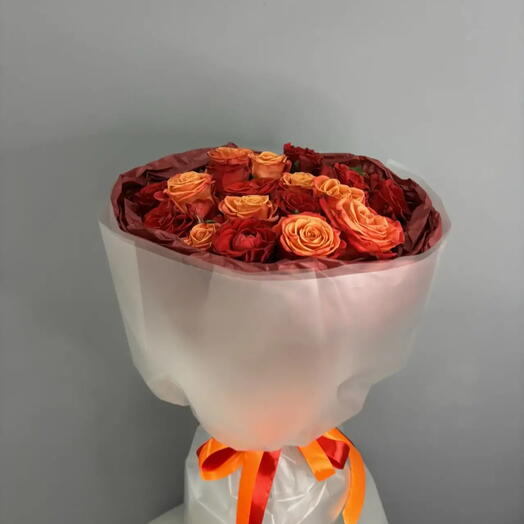 Букет с розами