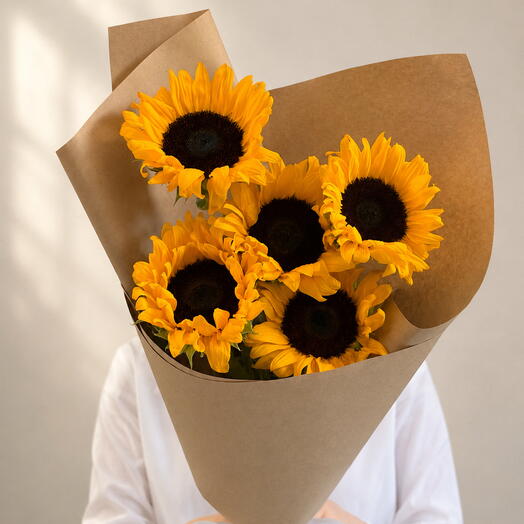 Букет подсолнухов 🌻