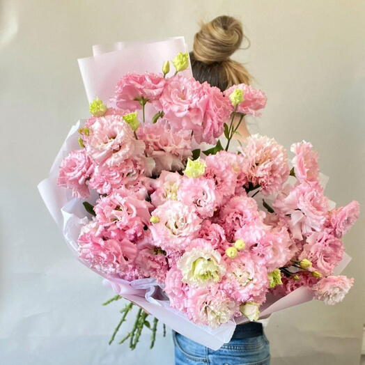 Букет из Пышных Эустом 🌸