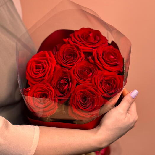 🌹🌹🌹Букет из 9 российской розы