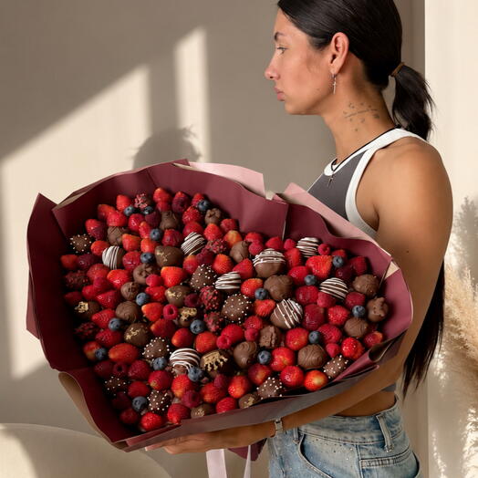 Corazón de fresa