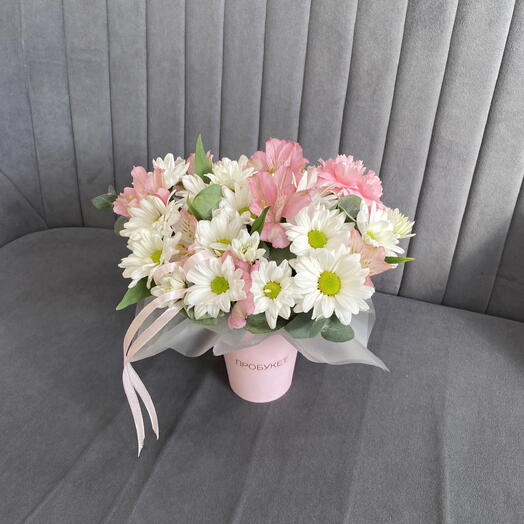 Бело - розовый стакан - комплимент 🌸🎀