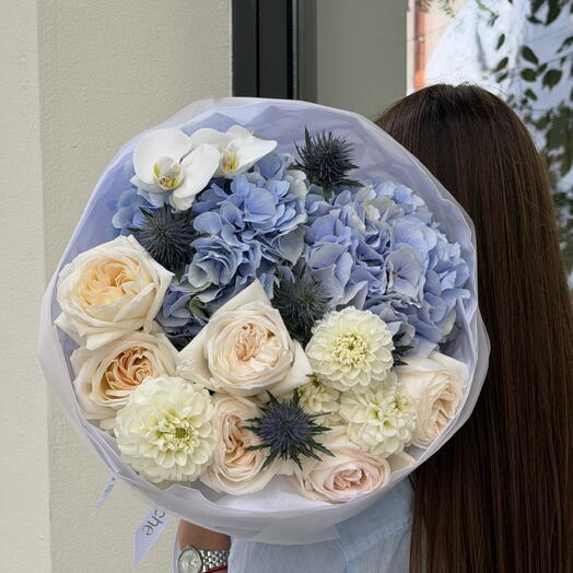 Soft blue