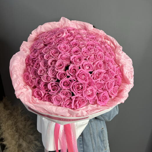 101 кенийская Роза в стильном оформлении 🌸
