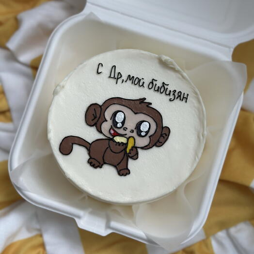Бенто с обезьянкой , бенто детский