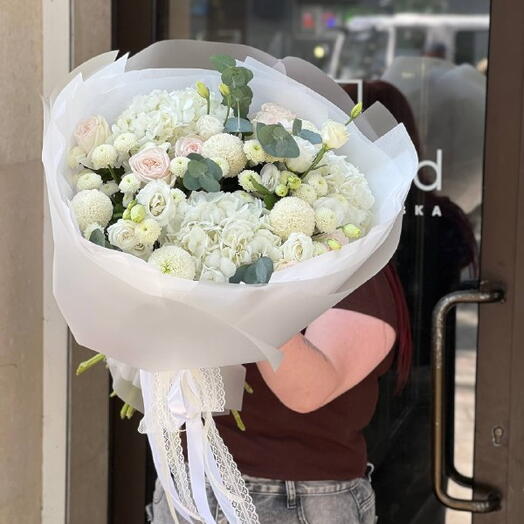 Букет в нежной гамме