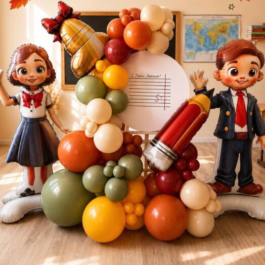 Мини фотозона для класса