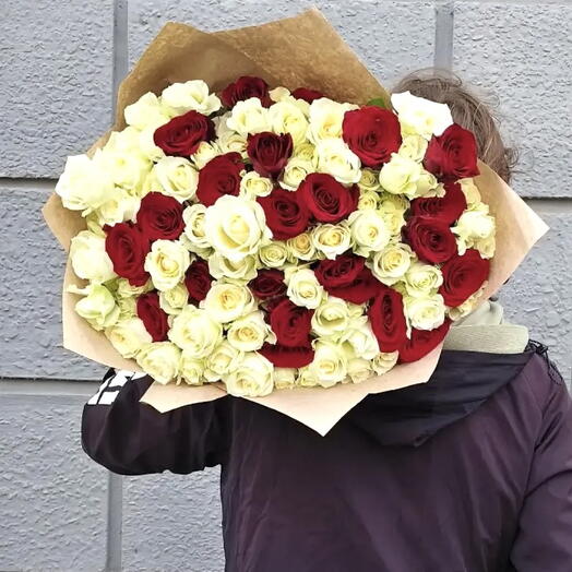 Букет из 101 розы