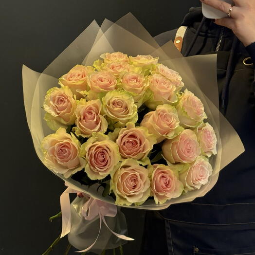 Букет из 21 розы Эквадор🌹