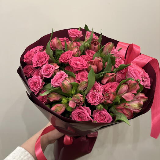 Авторский букет «Ягодка малинка🍓
