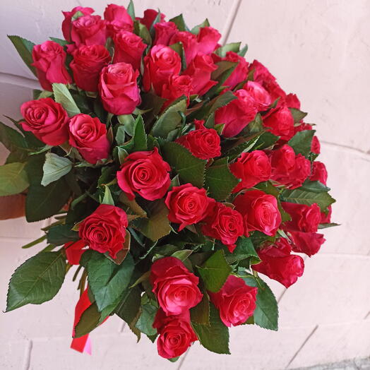 Букет из 51 розы "Для тебя" 🌹