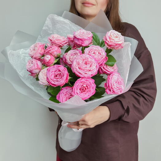 Букет из кустовых роз, 5 шт