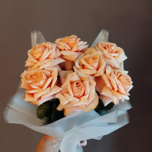 Букет из ажурных роз (7)