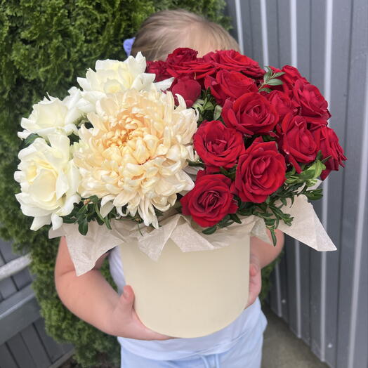 Композиция из роз ♥️