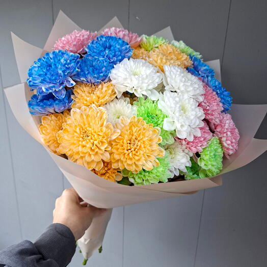 Букет из хризантемы 🌼🌸🌼