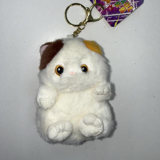 Мягкий брелок «котик»