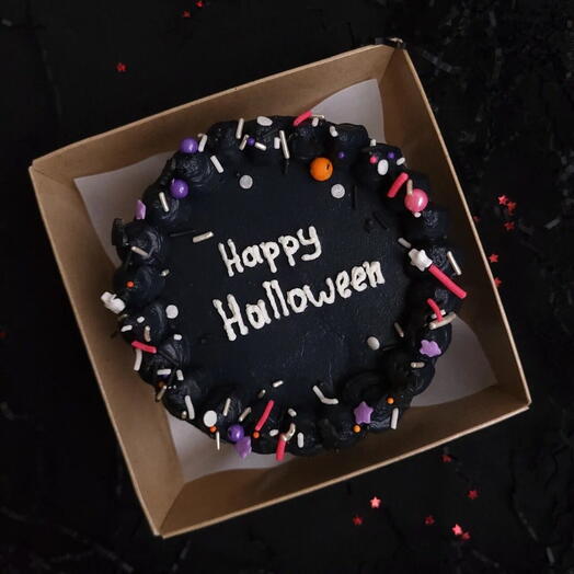 Бенто торт 400г Хэллоуин Happy Halloween 🎃
