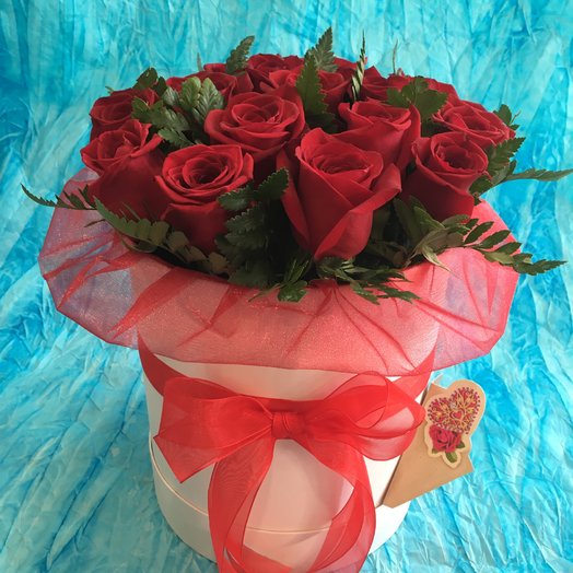 Box with roses Extra