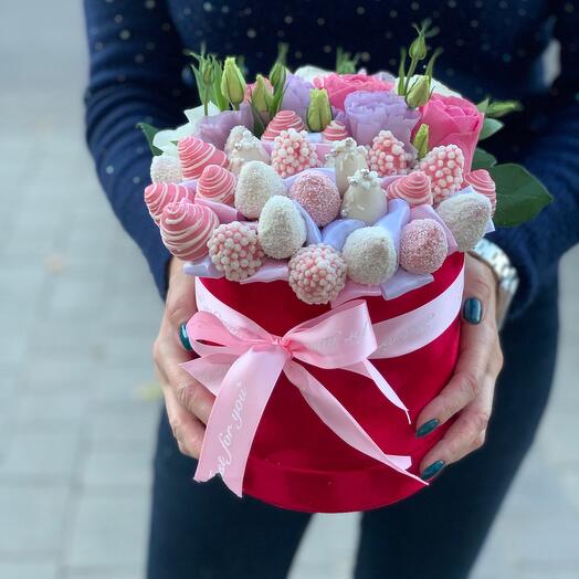Цветы в коробке