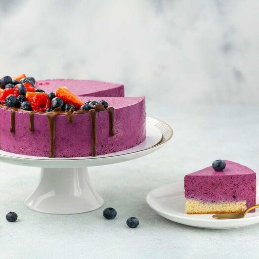 Blueberry cheesecake