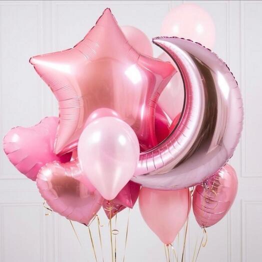 Набор  Шаров Pink