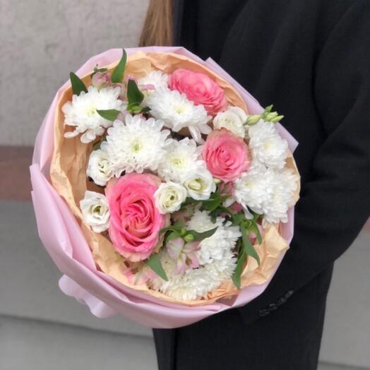 Букет зефирный