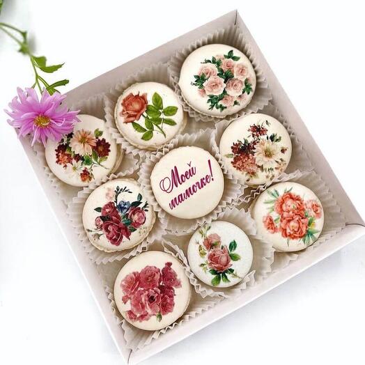Подарочный набор макарон для мамы
