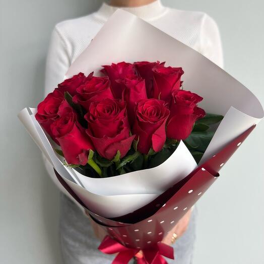 11 rosas rojas Premium