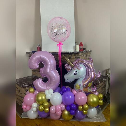 Globos Para el día del parto, 99 globos