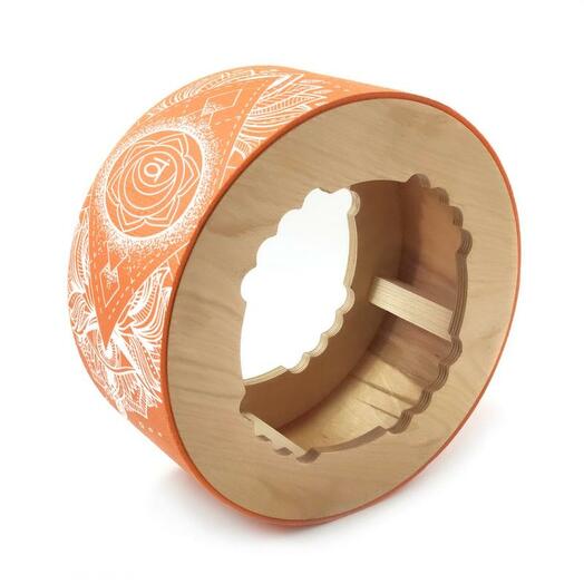 Yoga Wheel Chakra Swadhisthana Orange Ramayoga