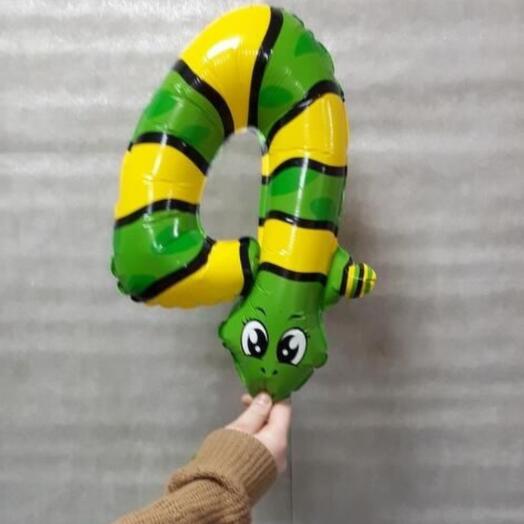 Bola-número en un palo