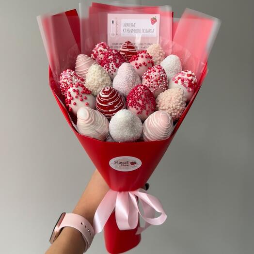 Ramo de fresas cubiertas de chocolate, talla M