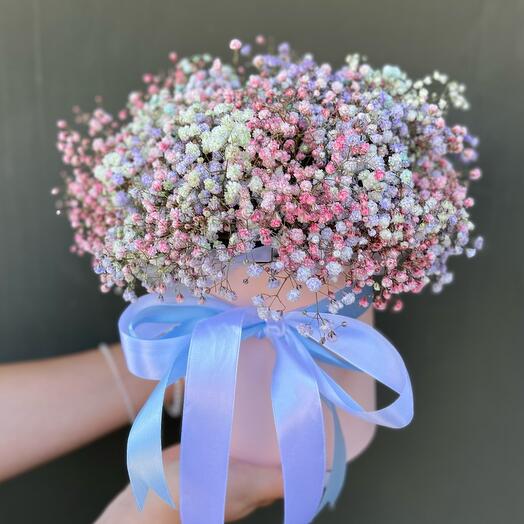 Нежные оттенки гипсофиллы