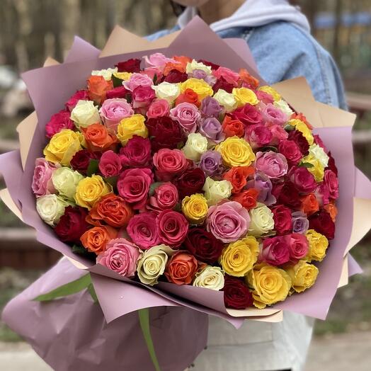 101 Роза микс