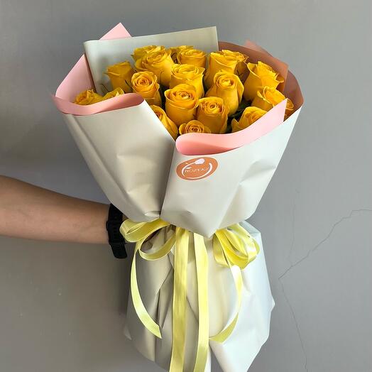 Букет из 15 роз 50 см (7.85)