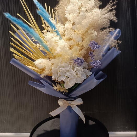 Dry And Artificial Flowers Bouquet