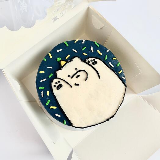 Bento cake MAXI "White Bear"