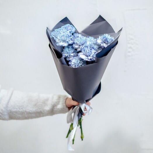 Букет из Гвоздик «Космические диантусы»