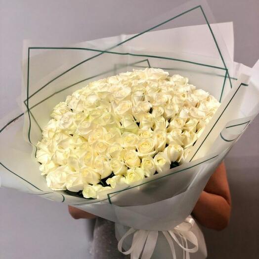 Bouquet of 101 roses 60 cm
