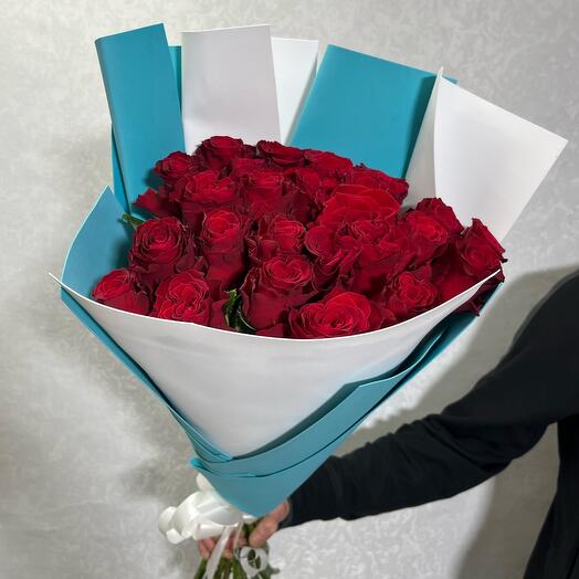Розы 25 штук 60 в фоамиране