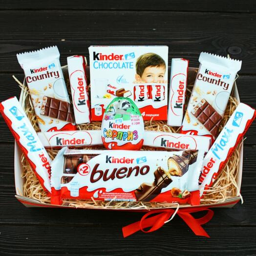 A set of Kinder sweets