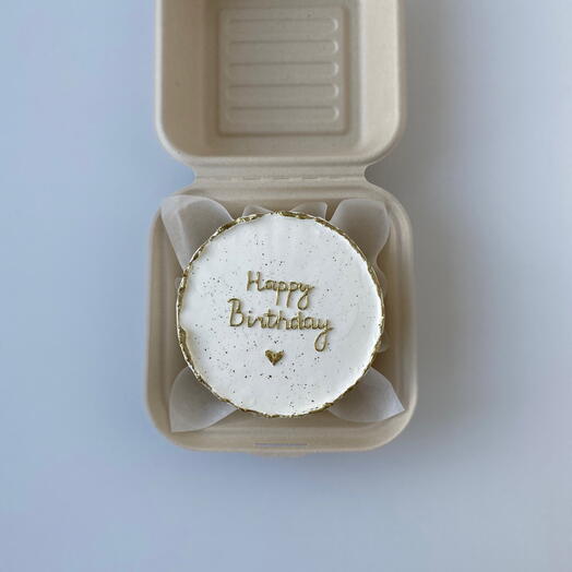 Бенто торт "happy birthday"