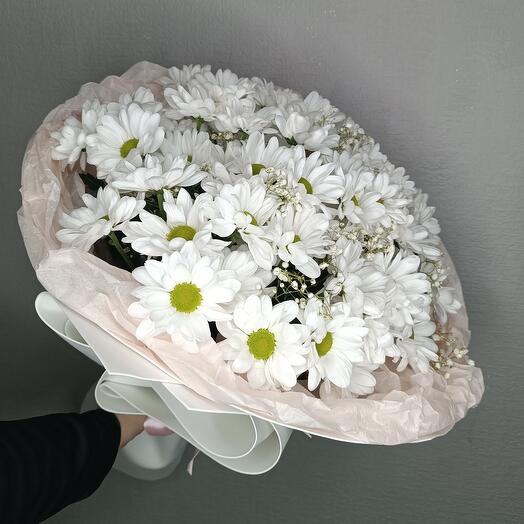 Ромашки с гипсофилой 💞