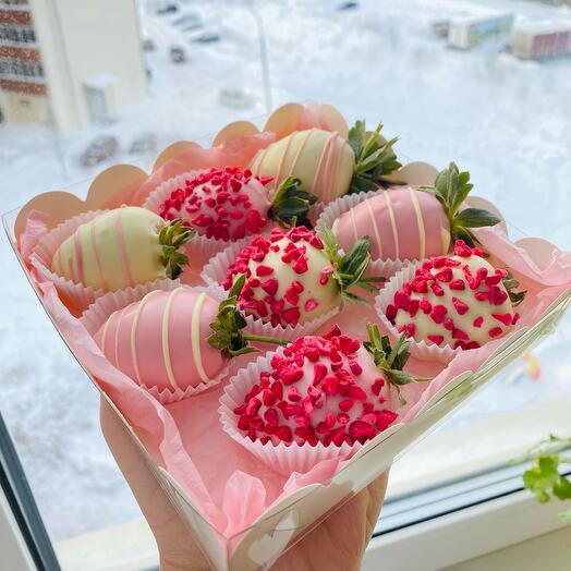 Розовый мусс