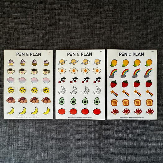 Pen and Plan Sticker Kit