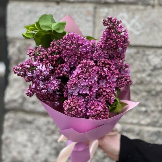 Букет сирени, летний букет, сирень, букет для мамы, сиреневый букет