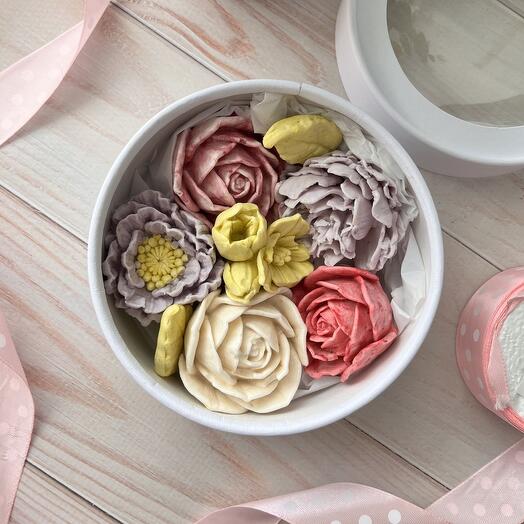 Коробочка с зефиром D-12 см