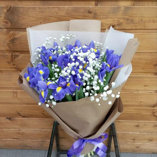 Bouquet of "Iris fragrance" maxi