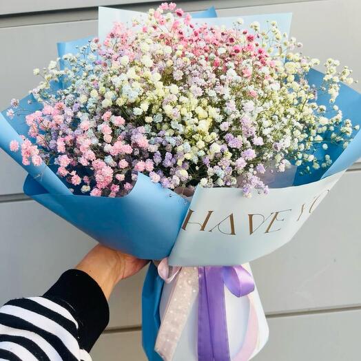 Букет «радужное облако «🌈 готовый букет 💐